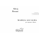 MARIJA ALL'ALBA per soprano e flauto [Digitale]